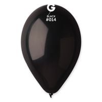 balony 26 cm. pastelowe 100 szt - czarne - 14