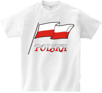 Koszulka T-shirt dla dzieci Patriotyczna - Polska