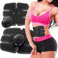 ELEKTROSTYMULATOR MIĘŚNI BRZUCHA PLECÓW BICEPS MASAŻ ELEKTRO STYMULATOR 3W1