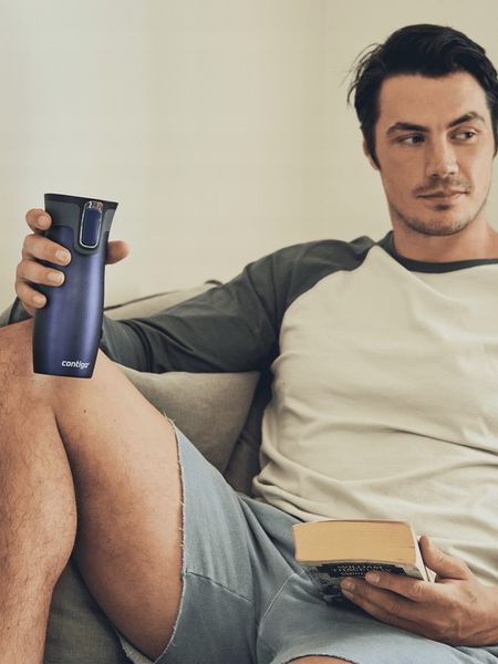 Kubek termiczny Contigo West Loop 2.0 470ml - Granat Mat zdjęcie 5