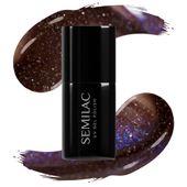 SEMILAC Lakier hybrydowy 827 Al Brown 7ml