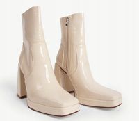 RAID Silonna Ankle Boot in White Croc R39