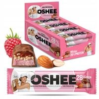 12x OSHEE & IGA Team Baton proteinowy malina - migdał 47 g