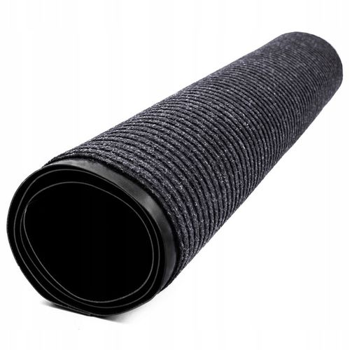 Wycieraczka mata do butów pod drzwi prążkowana szara zewnętrzna 120 x 180cm na Arena.pl