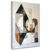 Obraz do salonu sypialni biura, Abstrakcja geometryczna w