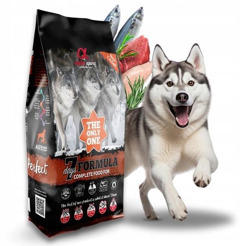 Alpha Spirit 7 DAYS FORMULA pełnoporcjowa SUCHA karma dla psa 12kg na Arena.pl
