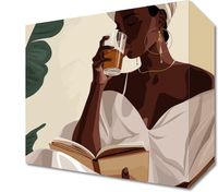 Obraz 20x20cm Chwila z Książką