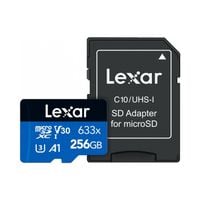 Karta microSD Lexar 256GB microSDXC High-Performance 633x UHS-I A1 V30