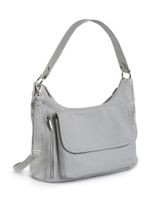 Torebka skórzana na ramię KEMER VOOC EP20 Szara