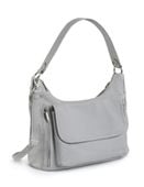 Torebka skórzana na ramię KEMER VOOC EP20 Szara