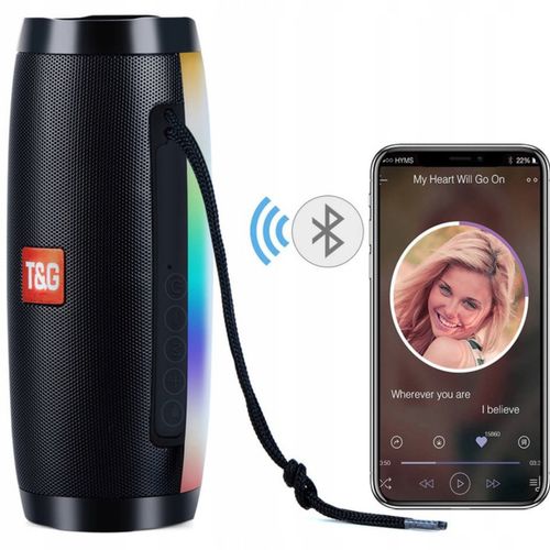 TG-157 Głośnik Bezprzewodowy Bluetooth Boombox Led na Arena.pl