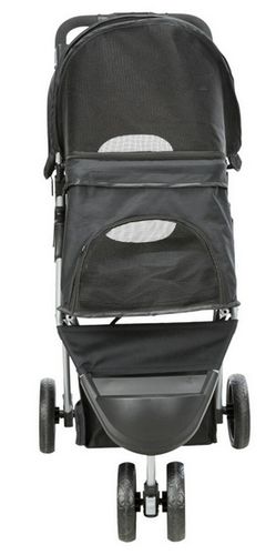 Wózek spacerowy dla psów kotów starszych chorych Trixie 47x100x80cm czarny na Arena.pl