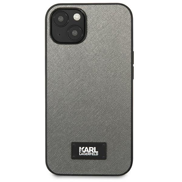 Etui Karl Lagerfeld do iPhone 13 mini, Srebrny zdjęcie 3
