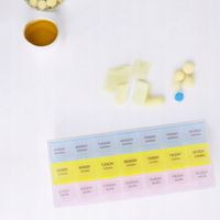 Kasetka tygodniowa na leki 3 przegródki na dobę