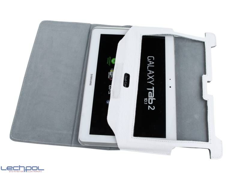 KOM0428 Etui biale dedykowane do Samsung Galaxy T zdjęcie 2