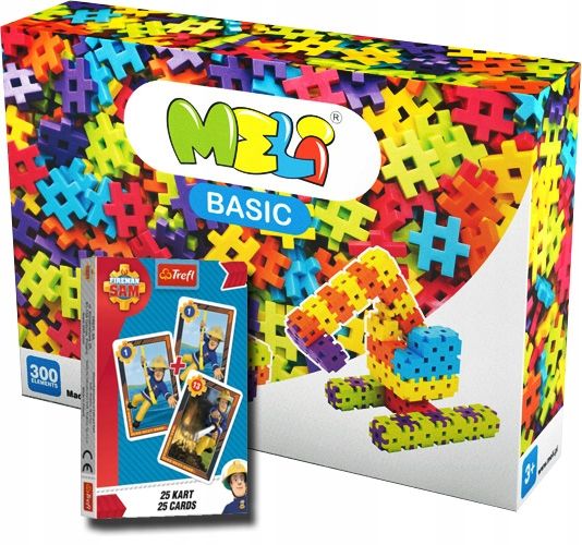 Klocki Konstrukcyjne Meli Basic 300 sztuk+ PREZENT zdjęcie 1