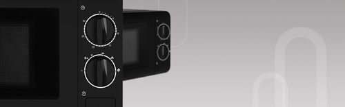 Kuchenka mikrofalowa wolnostojąca mikrofala mikrofalówka UD czarna 700W 20l na Arena.pl