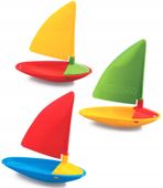 Zestaw żaglówek Marioinex 3 sztuki, do kąpieli, piasku, na basen