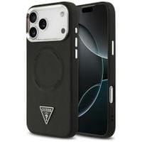 etui guess triangle logo magsafe do      iphone 17 pro czarny