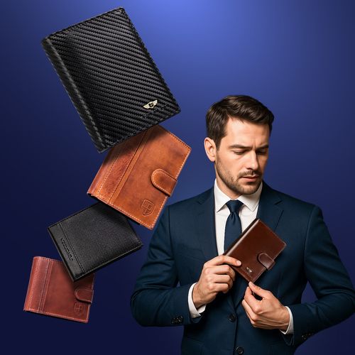 elegancki portfel męski na karty — peterson na Arena.pl