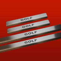 Listwa progowa VOLKSWAGEN GOLF MK6 Stal nierdzewna 304 mat 4szt