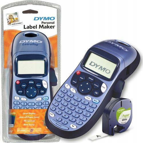 Drukarka DYMO Razor LT-100H Letratag + taśma na Arena.pl