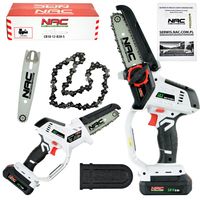 PIŁA PILARKA AKUMULATOROWA DO GAŁĘZI NAC CB18-12-B20-S 18 V 2 Ah 13 CM
