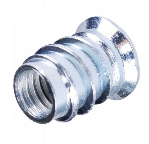 Mufa do drewna M8 x 20 mm 100 szt. dwugwintowa wkręcana z kołnierzem na Arena.pl