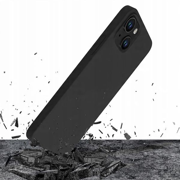 Silikonowe etui na Apple iPhone 15 Plus - 3mk Silicone Case zdjęcie 3