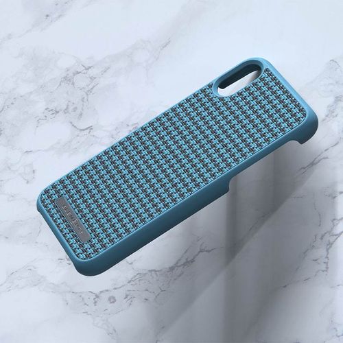 Materiałowe etui do iPhone Xs / X (Petrol) na Arena.pl