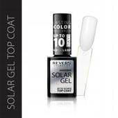 revers solar gel top coat utrwalacz do paznokci 12 ml, wysoki połysk
