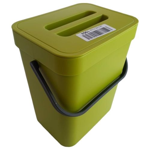 Kosz na Śmieci Pojemnik z Pokrywką 6L z Haczykiem na Arena.pl