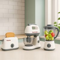 ROBOT KUCHENNY TOSTER BLENDER MIKSER ZABAWKOWY ZESTAW KUCHENNY SPRZĘTY AGD