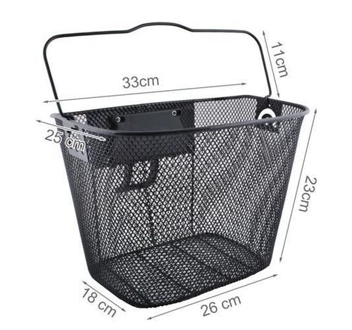 Koszyk metalowy na rower na Arena.pl