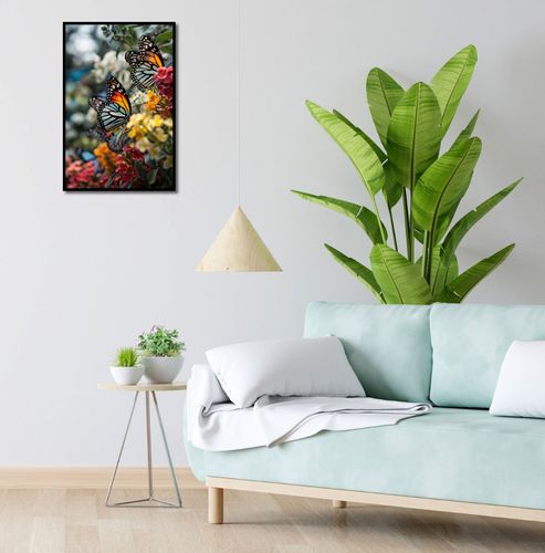 Plakat 40x60cm Motyle Na Łące na Arena.pl