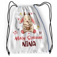 Plecak Sportowy Szkolny Dla Niny Córki Dziecka Z Nadrukiem Ze Zdjęciem