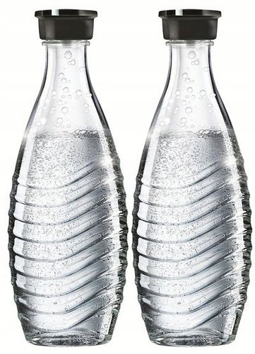 2 szklane butelki SodaStream Duo, Kompatybilne tylko z saturatorem Crystal na Arena.pl