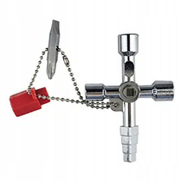 SOLIDNY KLUCZ DO SZAFEK TECHNICZNYCH STEROWNICZYCH zdjęcie 4