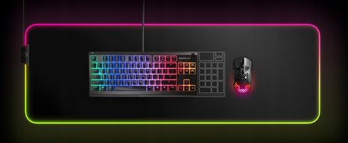 KLAWIATURA PRZEWODOWA MEMBRANOWA STEELSERIES APEX 3 TKL US GAMINGOWA RGB na Arena.pl