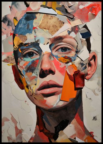 Plakat 64x90cm Podział Samego Siebie na Arena.pl