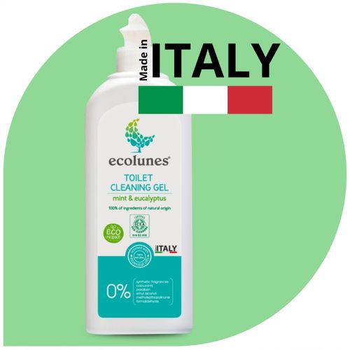 ECOLUNES ŻEL DO CZYSZCZENIE WC TOALET O ZAPACHU MIĘTY I EUKALIPTUSA 500 ML na Arena.pl