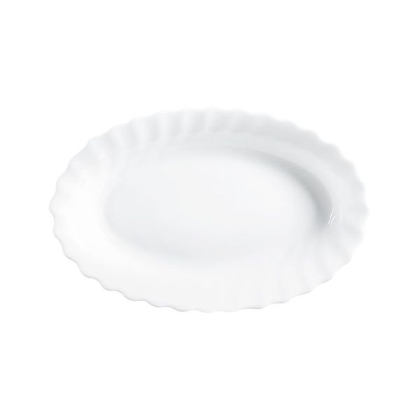 PÓŁMISEK OWALNY DO RYB LUMINARC TRIANON 22 CM zdjęcie 1