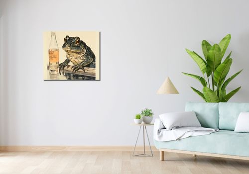 Obraz 70x60cm Refleksje Błotniaka na Arena.pl