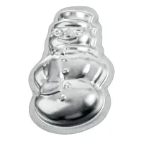 Foremka stalowa na ciasteczka pierniki bałwan 10 szt.