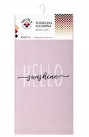 Ściereczka ścierka kuchenna bawełniana ręczniczek 40x60 cm fioletowa Hello