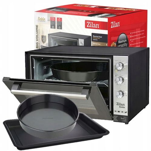 PIEKARNIK ELEKTRYCZNY MINI GRILL TIMER CZARNY 2000W 70L na Arena.pl