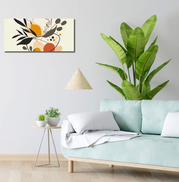 Obraz 70x30cm Botaniczny Wir zdjęcie 2