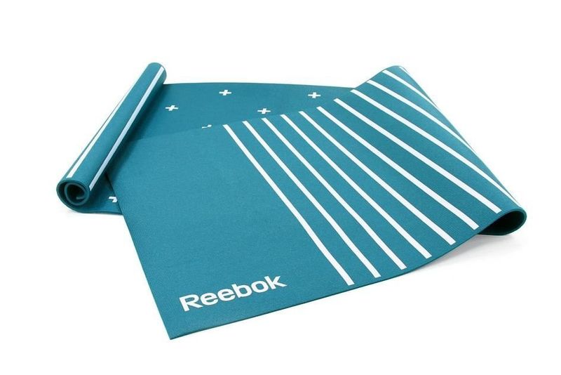 Dwustronna mata do jogi RAYG-11030GN Reebok zdjęcie 3