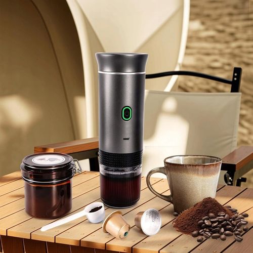 PRZENOŚNY EKSPRES DO KAWY 3W1 – KAPSUŁKI I KAWA MIELONA - ESPRESSNA na Arena.pl