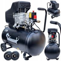 24L KOMPRESOR OLEJOWY SPRĘŻARKA POWIETRZA 4,2KM 206L/MIN SILNIK INDUKCYJNY